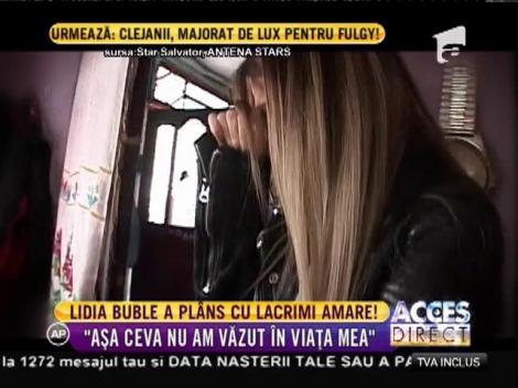 Lidia Buble a plâns cu lacrimi amare!
