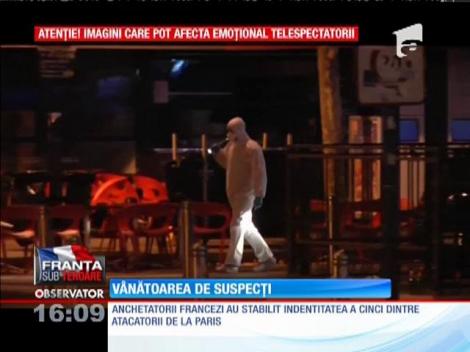 Anchetatorii francezi au stabilit indentitatea a cinci dintre atacatorii de la Paris