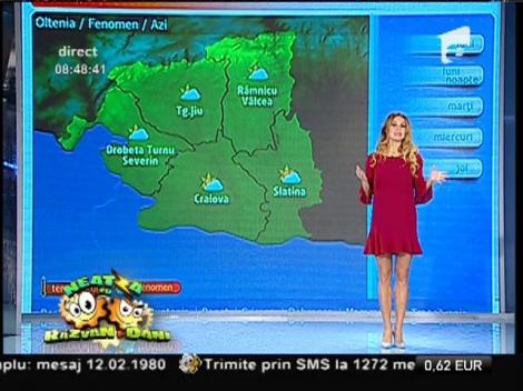 Vremea cu Flavia Mihăşan! Se anunță o nouă zi blândă