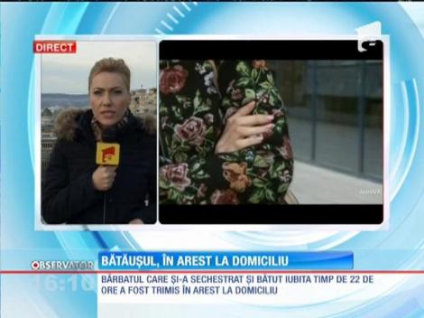 Bărbatul care şi-a torturat iubita vreme de 22 de ore a ieşit din arestul poliţiei