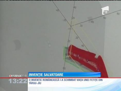 O invenţie românească a schimbat viaţa unei fetiţe din Târgu-Jiu