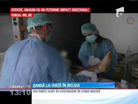 Opt dintre răniții de la Colectiv se luptă să trăiască în Belgia