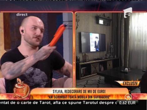 Sylvia: "Am schimbat toată mobila din sufragerie"