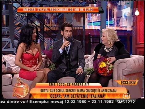 Daniela Crudu: "Cezar Ouatu este bărbatul perfect"