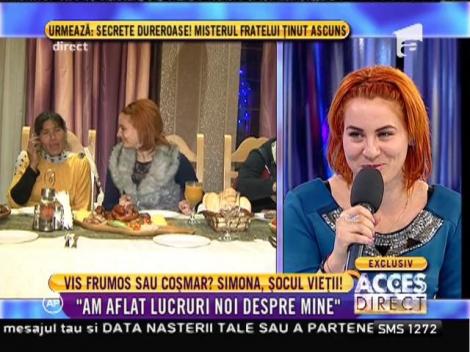 Simona: "Am aflat lucruri noi despre mine"