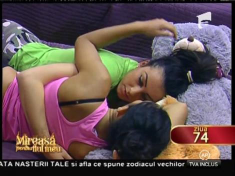 Liliana şi Florentina de la "Mireasă pentru fiul meu", suspect de apropiate! Au dormit îmbrăţişate, s-au pupat şi au fost avertizate de staff-ul emisiunii