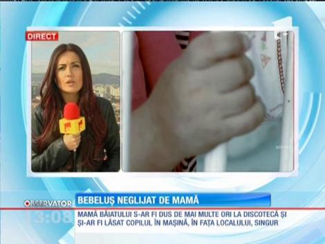 Un copil de nouă luni a ajuns la spital după ce ar fi fost neglijat de mamă