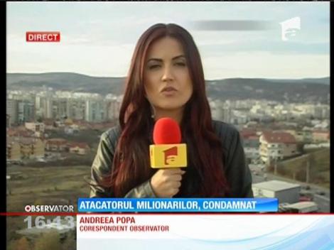 Atacatorul milionarilor din Piteşti a fost condamnat la 10 ani de închisoare