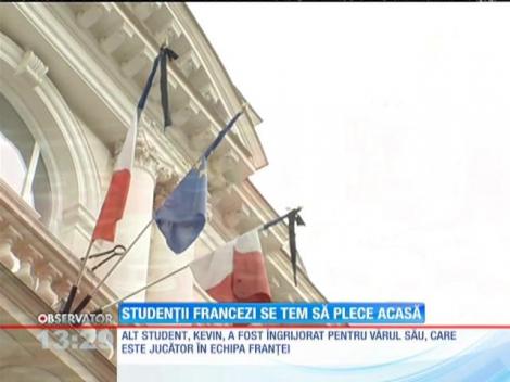 Studenţii francezi se tem să plece acasă