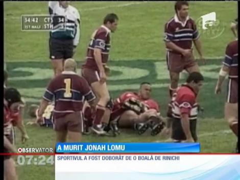 Lumea rugbyului în doliu! Jonah Lomu a încetat din viaţă la 40 de ani