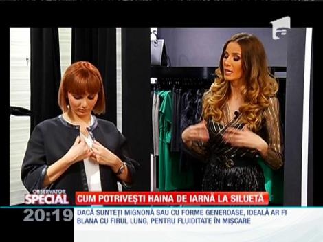 SPECIAL! Cum potriveşti haina de iarnă la siluetă