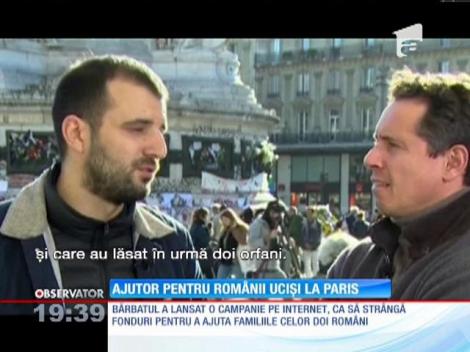 Un moment emoţionant s-a consumat în direct, la CNN, în cazul celor doi români morţi în teribilele atacuri de la Paris