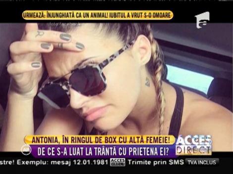 Fotografii neobișnuite. Antonia s-a bătut cu prietena sa din copilărie!