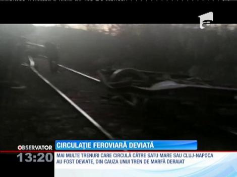 Blocaj feroviar în apropiere de Braşov