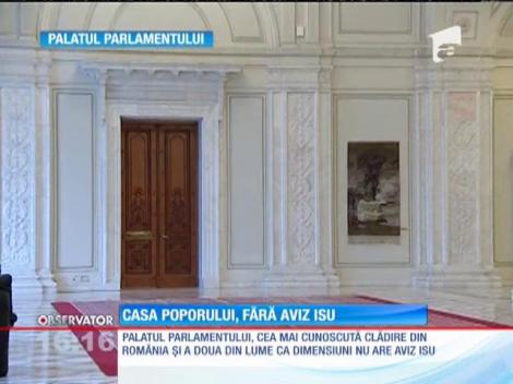 Palatul Parlamentului, cea mai cunoscută clădire din România şi a doua din lume ca dimensiuni, NU are autorizaţie ISU
