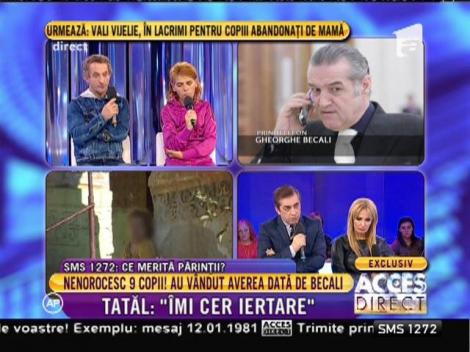 Gheorghe Becali, despre gestul familiei Bucur: "Oamenii ăştia au demoni"
