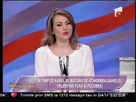 Valentina, geloasă pe Aurel pentru că s-a bucurat de atingerea Danielei Crudu!