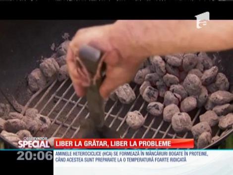 SPECIAL! Carnea la grătar ne poate îmbolnăvi grav