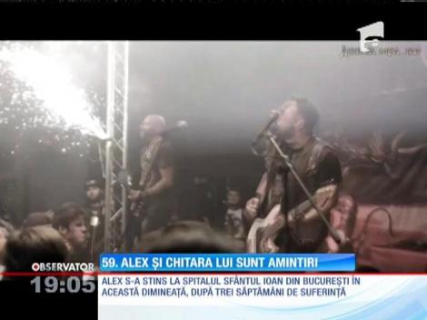 Alexandru Mihai Iancu avea 22 de ani. Este îngerul 59 din Colectiv