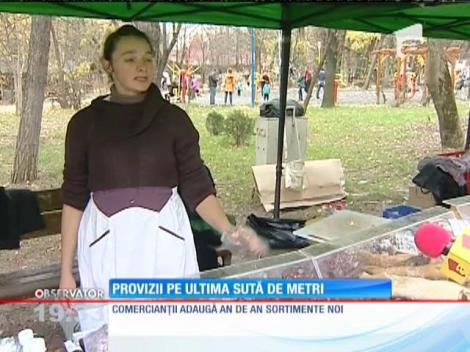 Gospodinele care nu au avut timp să-și umple cămările cu provizii, o pot face de la târgurile de specialitate