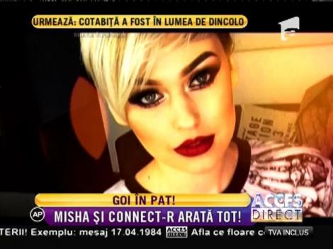 Misha şi Connect-R, goi în pat!