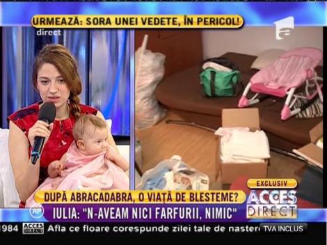 Iulia de la Abracadabra: ”Am retrăit momente foarte dureroase”