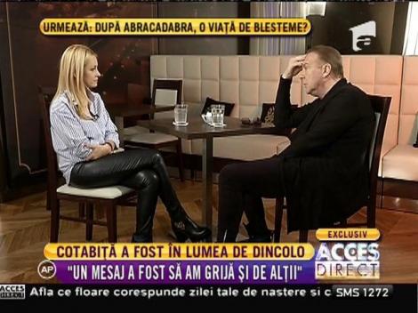 Exclusiv! Gabriel Cotabiţă, mesaj pentru victimele din Colectiv: ”Îmi doresc ca sufletele lor să aibă parte de primirea pe care am avut-o eu”