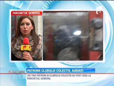 Procurorii extind acuzaţiile pentru patronii de la Colectiv