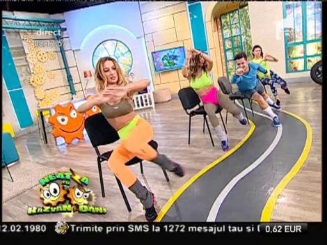 Fitness la Neatza! Antrenament de tonifiere cu ajutorul scaunului