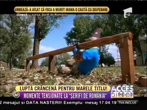 Luptă crâncenă pentru marele titlu de la ”Șerifi de România"