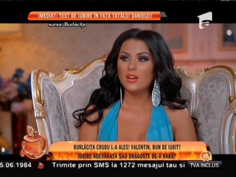 Daniela Crudu l-a ales pe Valentin în finala de la "Burlăciţa"
