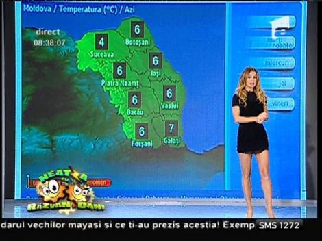 Vremea va fi mohorâtă astăzi! Prognoza meteo, cu Flavia Mihăşan!