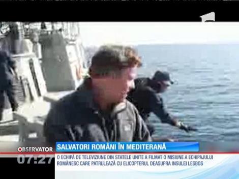 Doi români au salvat mai mulţi migranţi care încercau să ajungă în Europa