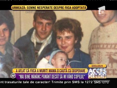 A aflat că fiica a murit! Mama o caută cu disperare