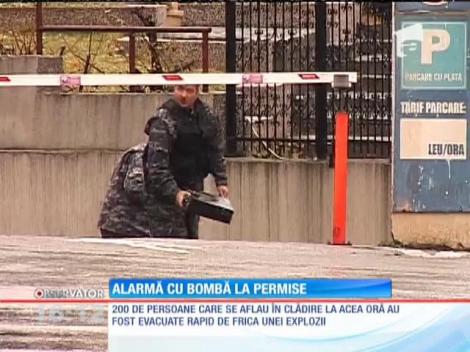 Alarmă cu bombă la Serviciul de Permise din Piteşti