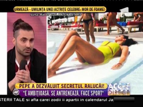 Raluca a uimit pe toată lumea cu trupul perfect, la scurt timp după naștere! Pepe i-a dezvăluit secretul