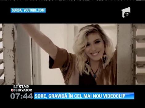 Sore, gravidă în cel mai nou videoclip