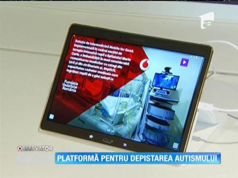 Platforma pentru depistarea autismului