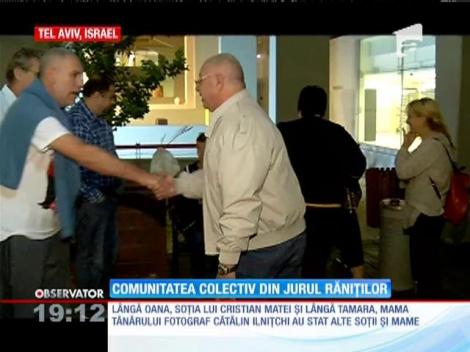 #Colectiv. Românii din Israel, alături de tinerii internați în spitalul din Tel Aviv