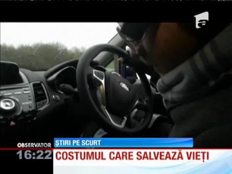 Costumul care poate simula efectele consumului de droguri la volan