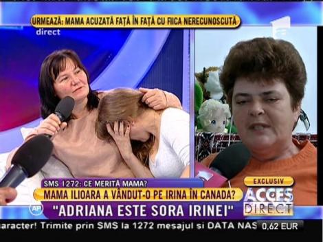 Ashley şi Adriana s-au întâlnit la Acces Direct. Nu știau că sunt surori!