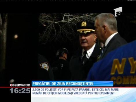 Măsuri de securitate fără precedent la parada de Ziua Recunoştinţei din New York