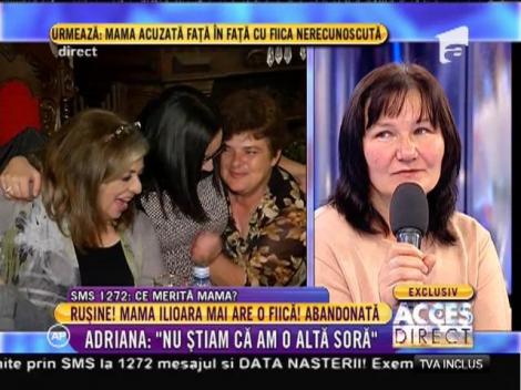 Rușine! Mama Ilioara mai are o fiică abandonată!