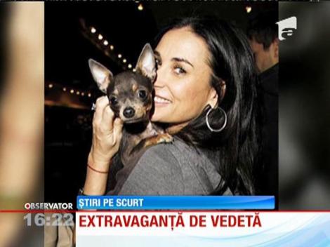 Demi Moore cheltuie lunar aproape 6 mii de dolari pe tratamentele de acupunctură ale câinelui său!