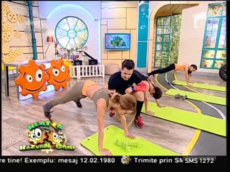 Fitness la Neatza! Exerciţii mixte