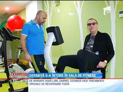Gabriel Cotabiţă s-a întors în sala de fitness