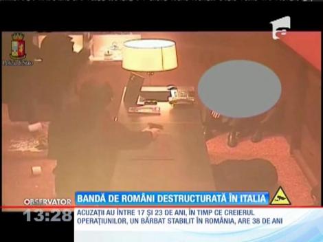 Opt români, arestaţi în Italia pentru mai multe jafuri