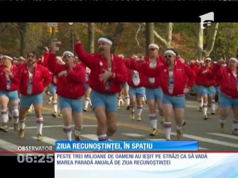 Cei doi astronauţi americani de pe Staţia Spaţială Internaţională au sărbătorit în avans Ziua Recunoştinţei