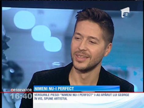 George a renunțat la pseudonimul ”Jorge”. Artistul a lansat melodia "Nimeni nu-i perfect"