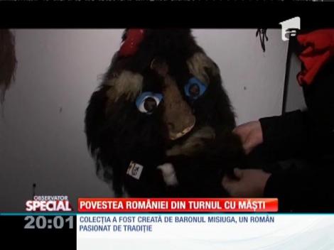 Special! Povestea României din turnul cu măști din Bistriţa